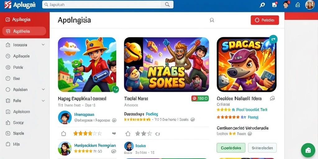 Komunitas aktif dengan banyak interaksi sosial.