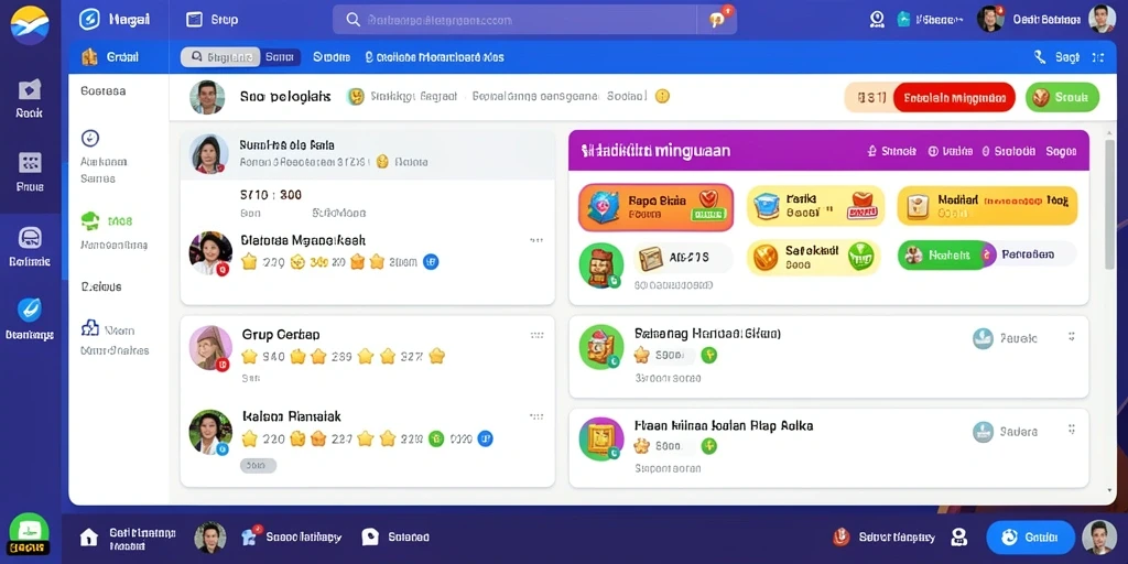 Komunitas aktif yang selalu siap membantu pemain baru.