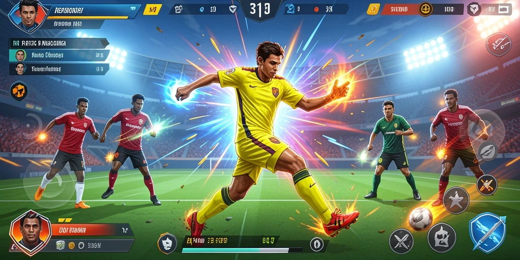 Kompetisi seru dengan pemain lain secara real-time.