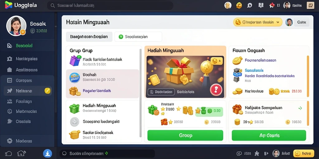 Tangkapan layar yang menunjukkan fitur multiplayer yang seru.