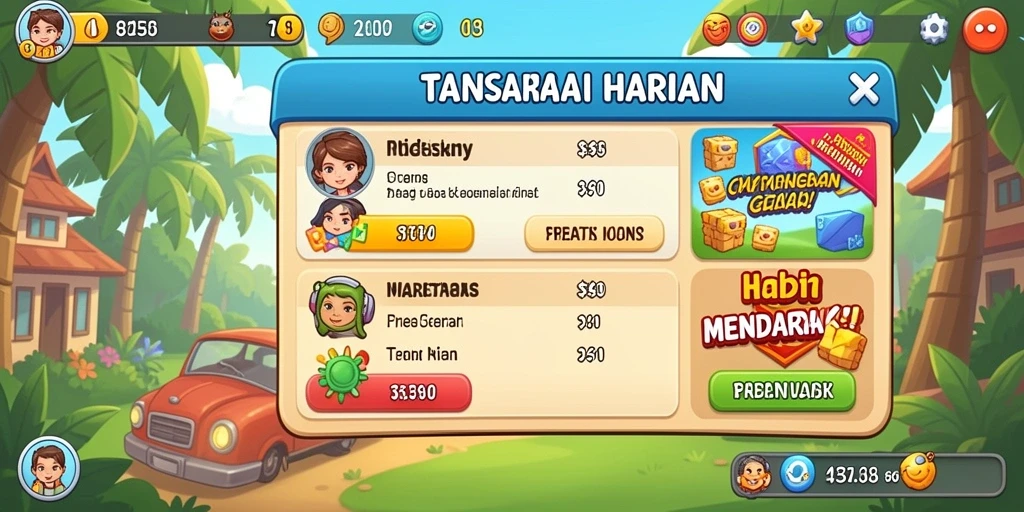 Momen seru saat menyelesaikan level dengan teman.