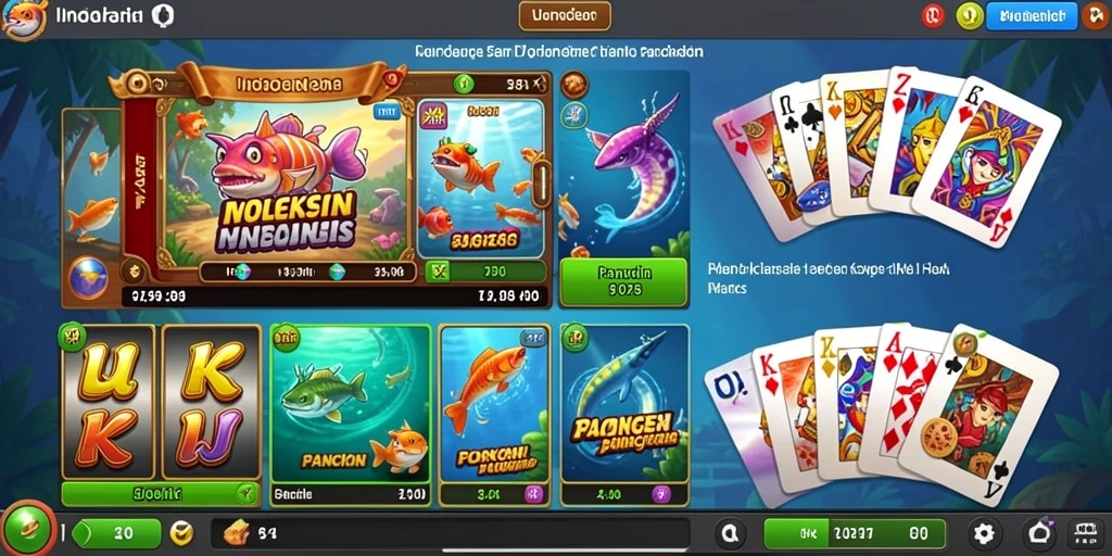 Koleksi item dan karakter yang mengesankan.